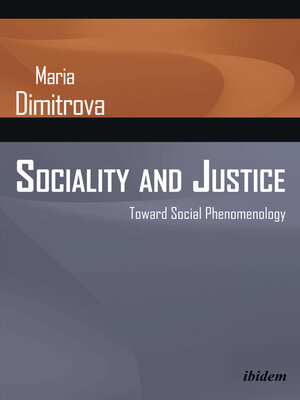 cover image of Sociality and Justice